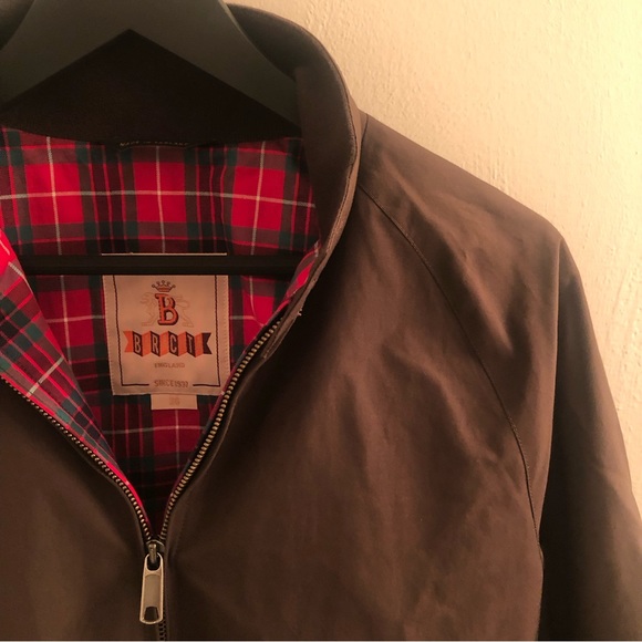 Baracuta G9 Classic Harrington Jacket in Brown (size US36) - Picture 4 of 6